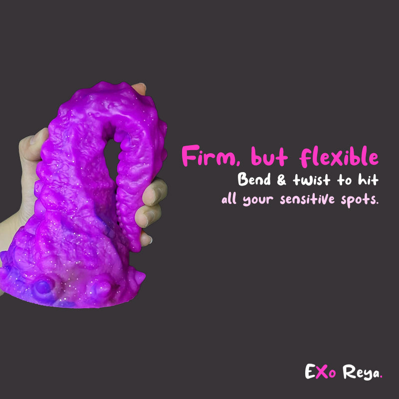 Purple Tentacle Dildo 10"