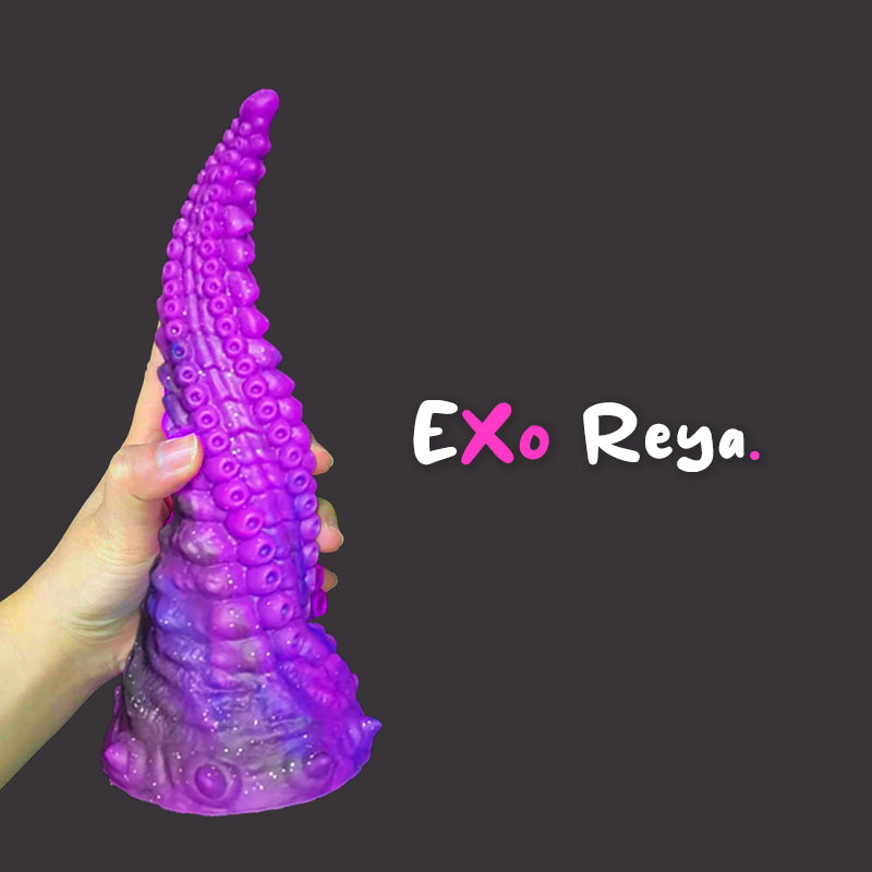 Purple Tentacle Dildo 10"