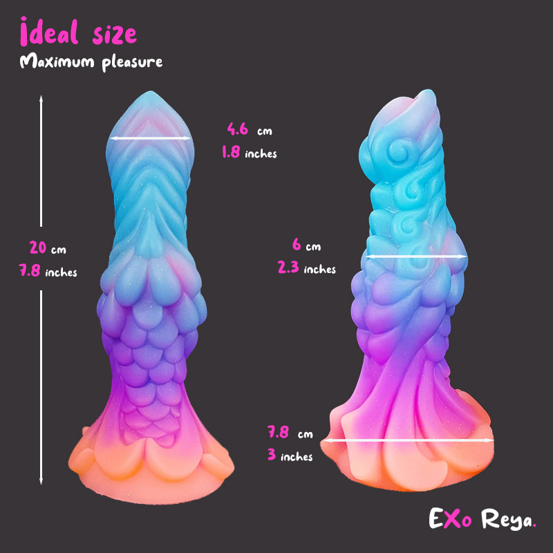 Mermaid Dildo 7.8"