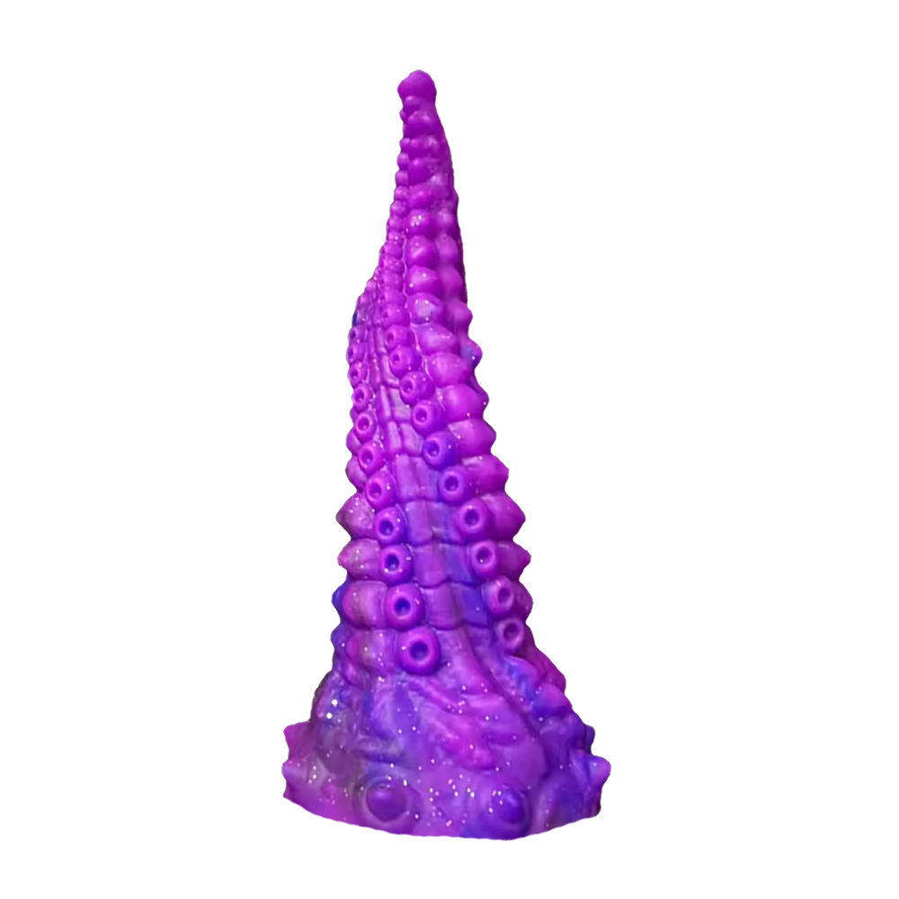 Purple Tentacle Dildo 10"